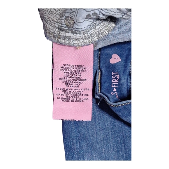 Stylish Blue Girls Size 6 - Picture 4 of 4